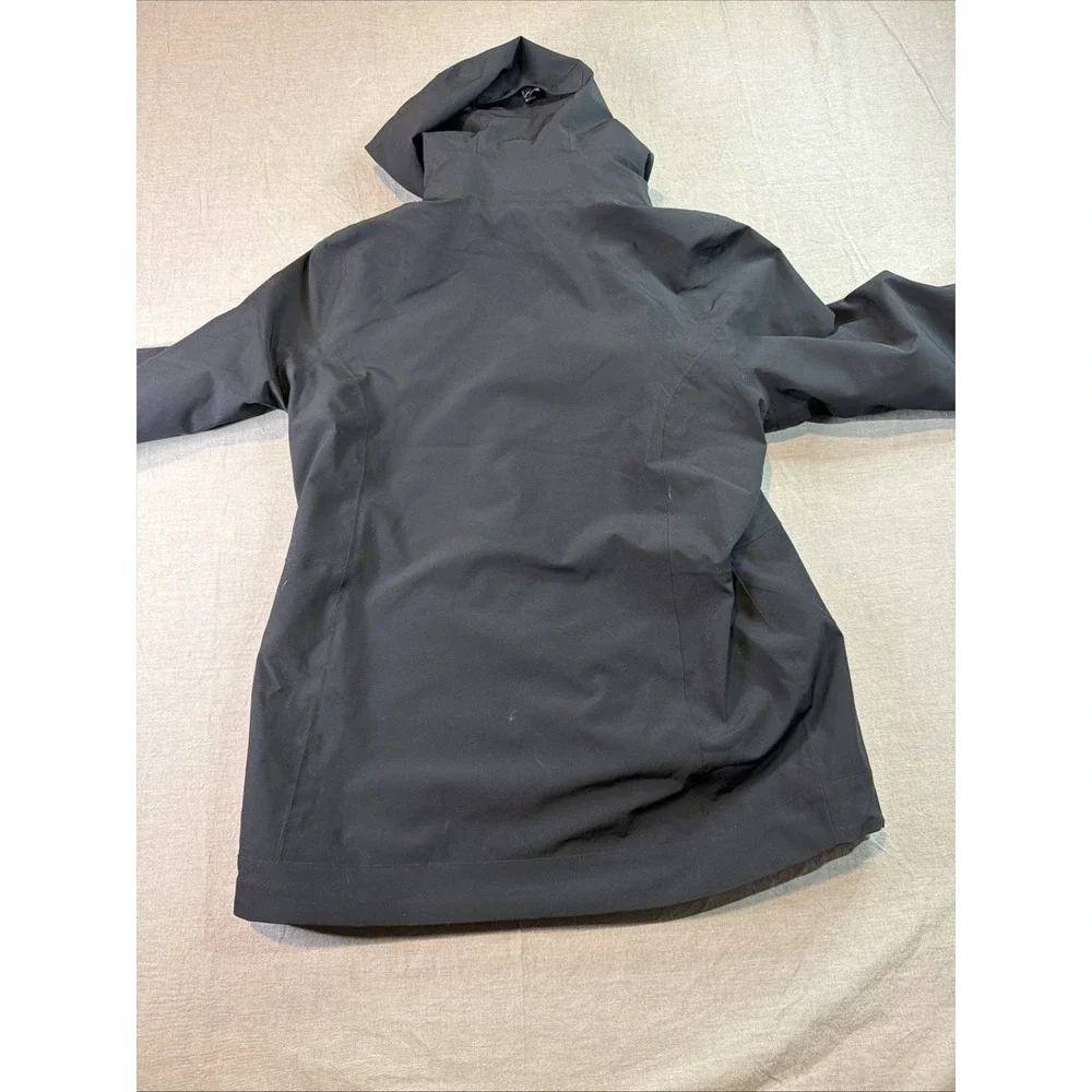 Eddie Bauer Jacket Mens Large Black WeatherEdge Plus 3-in-1 Down Hooded Ski